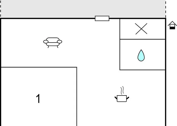 1 Bedroom In *